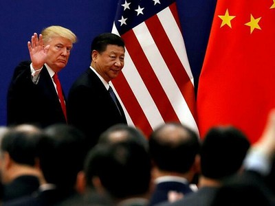 Tổng thống Mỹ Donald Trump và Chủ tịch Trung Quốc Tập Cận Bình. Ảnh: Reuters