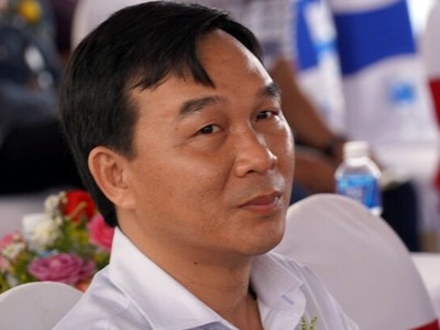 Ông Lê Nguyễn Thanh Danh dự lễ khánh thành một dự án nhà ở Trang Chủ KL99Com Số 1 Link Đăng Ký KL999 tại TP. Phan Thiết ngày 20/9. Ảnh: Việt Quốc.