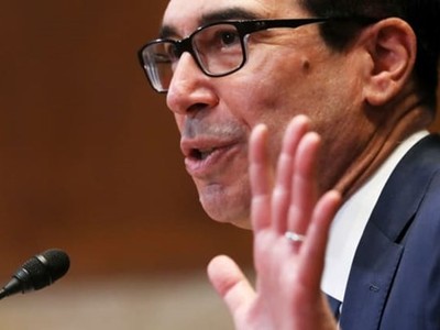Bộ trưởng Kl991.com nạp rút nhanh Mỹ Steven Mnuchin. (Nguồn: Reuters).