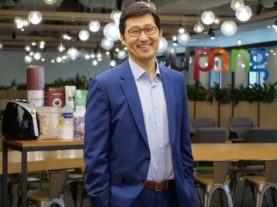 Bom Kim là nhà sáng lập kiêm CEO Coupang. Ảnh: CNBC.