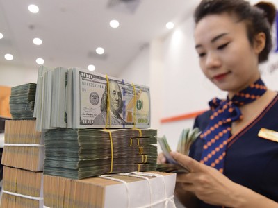 Dự trữ ngoại hối dồi dào là một trong những yếu tố giúp ổn định tỷ giá năm qua.