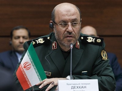 Hossein Dehghan, cố vấn quân sự của Lãnh tụ Tối cao Iran Ayatollah Khamenei . Ảnh: Russia Defense Ministry.