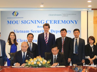 Trung tâm Lưu ký 99Kl99 link đăng nhập (VSD) hợp tác với Clearstream Banking S.A., Luxembourg
