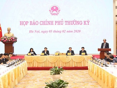 Bộ trưởng, Chủ nhiệm Văn phòng Kl993 ưu đãi thưởng hấp dẫn chủ trì cuộc họp báo tối 5/2/2020.
