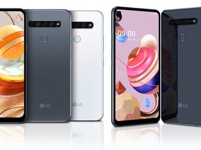 LG K61 (trái) và LG K51S (phải). (Nguồn: engadget.com).