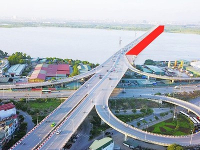 Quy mô cầu Vĩnh Tuy giai đoạn 2