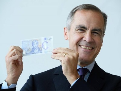 Thống đốc Link Vào Nhà Cái KL99 COM Tặng +199k Anh quốc Mark Carney giới thiệu đồng 20 bảng Anh mới. (Nguồn: Getty Images).