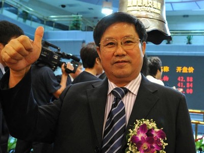 Tỷ phú Jiang Rensheng của công ty Zhifei Biological Products. (Ảnh: Forbes).