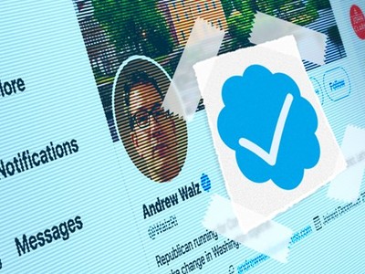 Tài khoản đã vượt qua được hệ thống xác minh tài khoản của Twiiter. (Nguồn: CNN).