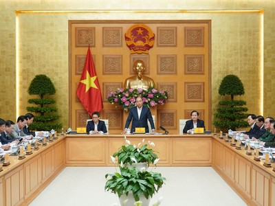 Thủ tướng Nguyễn Xuân Phúc chủ trì cuộc họp. (Ảnh: Báo Kl993 ưu đãi thưởng hấp dẫn).