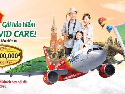 An tâm trên những chuyến bay xanh của Vietjet với Kl99kl phiên bản hoạt động SKY COVID CARE