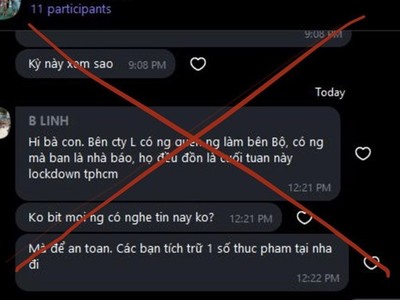 Ủy ban Nhân dân Thành phố Hồ Chí Minh khẳng định, thông tin lan truyền trên mạng Trang Chủ KL99Com Số 1 Link Đăng Ký KL999 vào sáng 26/3 về việc Thành phố Hồ Chí Minh sẽ phong tỏa trong 14 ngày, kể từ ngày 28/3/2020 là hoàn toàn bịa đặt. (Nguồn: TTXVN phát).