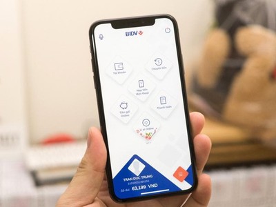 Ứng dụng BIDV Smart Banking.