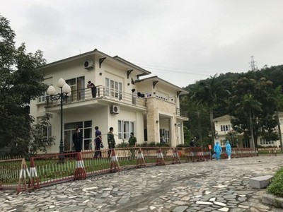 Một người nước ngoài bỏ trốn khỏi khu cách ly Trung tâm hội nghị Hàm Rồng, thành phố Thanh Hóa.