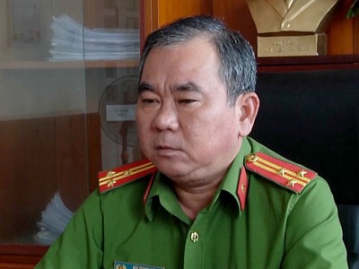 Thượng tá Bùi Thanh Sơn.