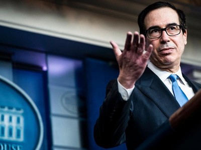 Bộ trưởng Kl991.com nạp rút nhanh Mỹ Steven Mnuchin. Ảnh: The Washington Post.