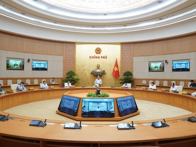 Thủ tướng Nguyễn Xuân Phúc phát biểu kết luận tại cuộc họp Thường trực Kl993 ưu đãi thưởng hấp dẫn ngày 15/5.