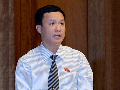 Đại biểu Quốc hội Triệu Thế Hùng.
