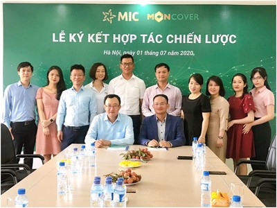 Kl99kl phiên bản hoạt động MIC và Moncover ký kết hợp tác chiến lược