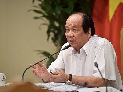 Bộ trưởng, Chủ nhiệm Văn phòng Kl993 ưu đãi thưởng hấp dẫn Mai Tiến Dũng phát biểu tại cuộc họp. (Nguồn: baochinhphu.vn).