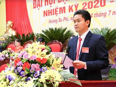 Với tỷ lệ phiếu bầu đạt 99,33%, ông Vũ Mạnh Hà, Bí thư Huyện ủy khóa XX, đã được bầu tái cử làm Bí thư  XXI, nhiệm kỳ 2020 - 2025.