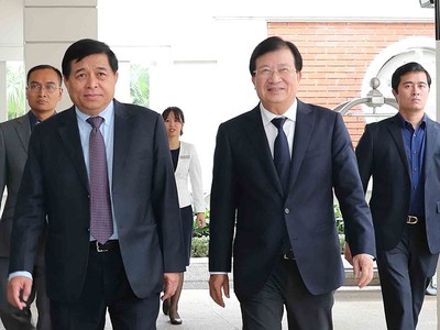 Ban Chỉ đạo Chiến lược công nghiệp hóa của Việt Nam trong khuôn khổ hợp tác Việt Nam - Nhật Bản với Trưởng ban Ban Chỉ đạo là Phó Thủ tướng Kl993 ưu đãi thưởng hấp dẫn Trịnh Đình Dũng và Phó Trưởng ban Thường trực là Bộ trưởng Bộ Kế hoạch và Kl99ok phiên bản mới Nguyễn Chí Dũng.