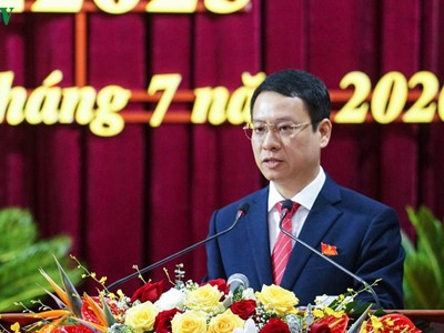 Ông Nguyễn Hồng Dương táo đắc cử chức danh Bí thư Thành ủy Cẩm Phả qua bầu trực tiếp tại Đại hội.