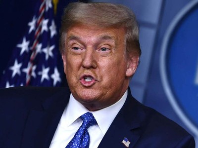 Tổng thống Trump. Ảnh: getty.