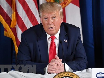 Tổng thống Mỹ Donald Trump. (Nguồn: AFP/TTXVN).