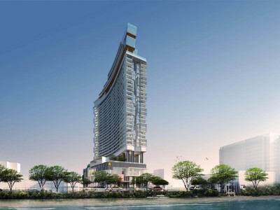 Phố cảnh dự án AB Central  Square Nha Trang nằm ở trung tâm TP. Nha Trang. Ảnh Internet