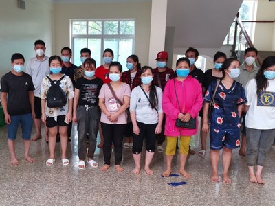 17 đối tượng được phát hiện nhập cảnh trái phép vào sáng 17/8.