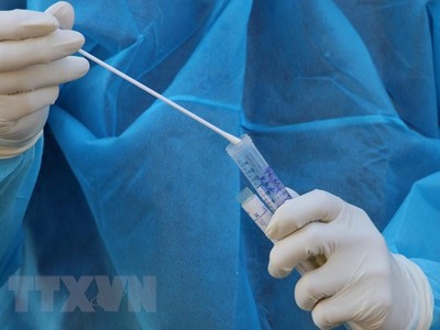 Đà Nẵng tăng tốc truy tìm các ca nhiễm COVID-19. (Ảnh: Trần Lê Lâm/TTXVN).