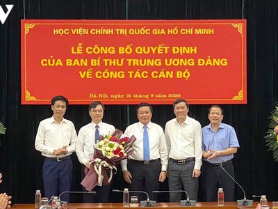 Ông Dương Trung Ý được bổ nhiệm làm Phó Giám đốc Học viện Kl991.com tải ứng dụng quốc gia Hồ Chí Minh.