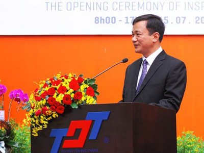 Ông Lê Vinh Danh - Hiệu trưởng Đại học Tôn Đức Thắng.