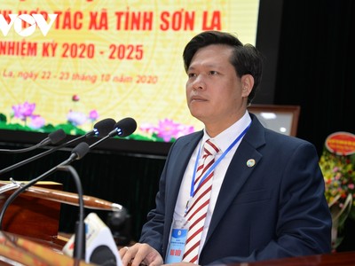 Ông Lê Tiến Lợi tiếp tục được tín nhiệm bầu giữ chức Chủ tịch Liên minh HTX tỉnh Sơn La.