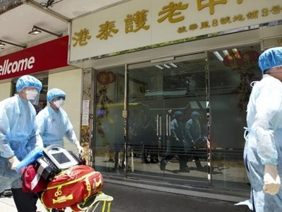 Hong Kong thời Covid-19. Ảnh: SCMP.