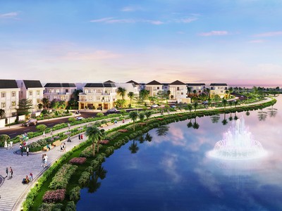 Những khu đô thị khép kín đa dạng tiện ích và giàu mảng xanh có nhiều lợi thế phát triển ở Vũng Tàu. Ảnh: Property X.