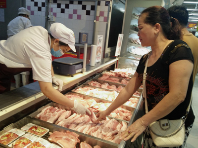 Giá thịt lợn đang dao động từ 110.000 - 160.000 đồng/kg.