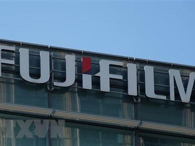 Trụ sở Kl994 game bài casino hấp dẫn Fujifilm ở Tokyo, Nhật Bản. (Ảnh: AFP/TTXVN).