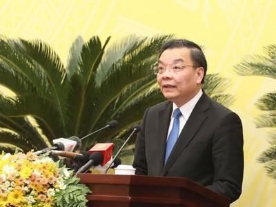Chủ tịch UBND TP Hà Nội Chu Ngọc Anh.