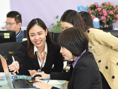 Năm 2020, Kl99 nổ hũ sau thuế công ty mẹ VNDIRECT đạt 689,1 tỷ đồng, tăng 78% so với cùng kỳ năm trước đó. Ảnh: Dũng Minh.