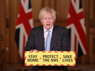 Thủ tướng Anh Boris Johnson. (Ảnh: Standard).