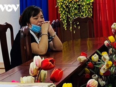 Bà Võ Kim Mẩn đang bị tạm giam để điều tra.