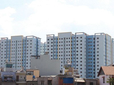 Dự án Nhà ở Trang Chủ KL99Com Số 1 Link Đăng Ký KL999 35 Hồ Ngọc Lãm, quận Bình Tân, TP.HCM. Ảnh: Trọng Tín.