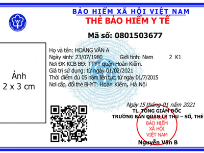 Công tác chuẩn bị để cấp thẻ Kl99kl phiên bản hoạt động y tế mẫu mới đang được gấp rút hoàn tất