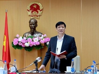Bộ trưởng Bộ Y tế Nguyễn Thanh Long cho rằng đây là vụ vi phạm Kl992 Tham Gia Ngay nghiêm trọng. (Ảnh: PV/Vietnam+).