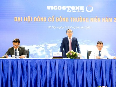 Đoàn chủ tịch Vicostone trả lời các câu hỏi của Trang Chủ KL99Com Số 1 Link Đăng Ký KL999.