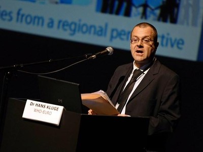 Giám đốc WHO châu Âu Hans Kluge. (Ảnh: ICN).