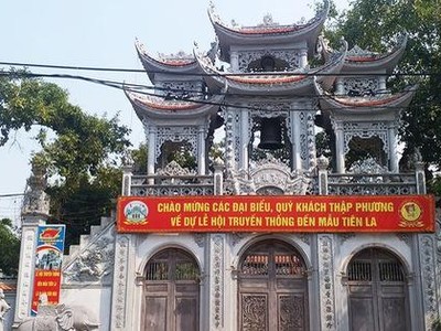 Thái Bình khẩn trương rà soát những người đến Đền Tiên La ngày 25/4