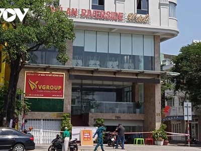 Khách sạn Phú An đang được cách ly y tế.